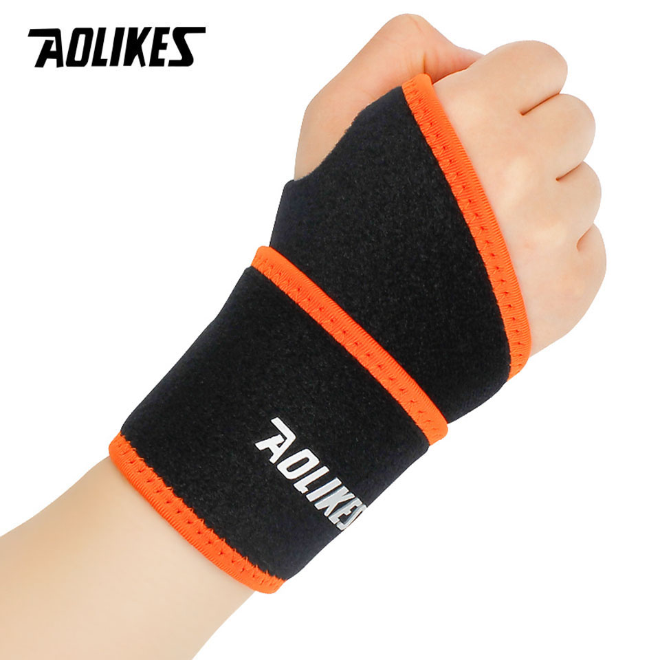 Wrist Wraps Weightlifting Support - AOLIKES Băng 1 Bo Cổ Tay