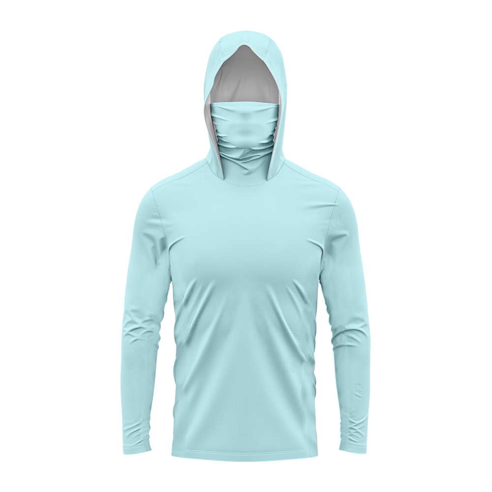 Men UPF50+ Solid Fishing Hoodi - đánh giá và giá Hiking