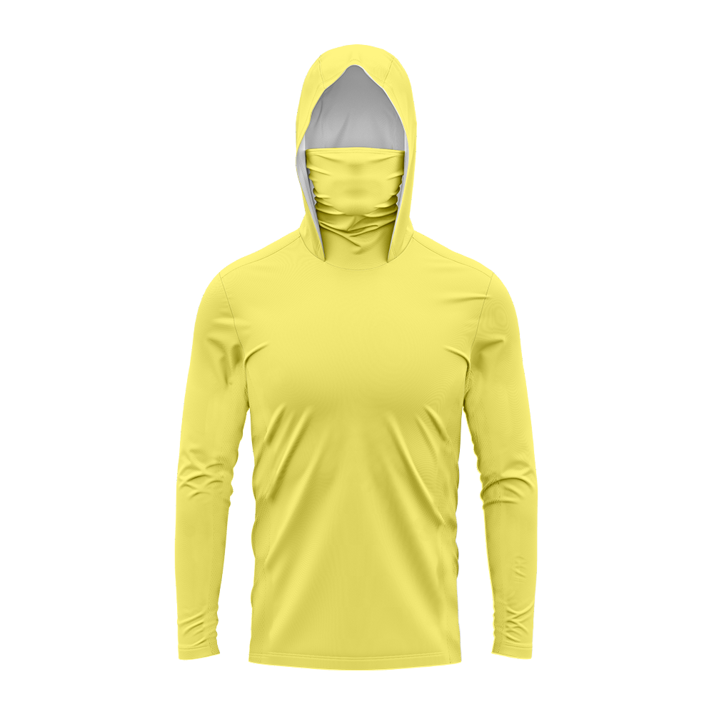 Men UPF50+ Solid Fishing Hoodi - đánh giá và giá Hiking