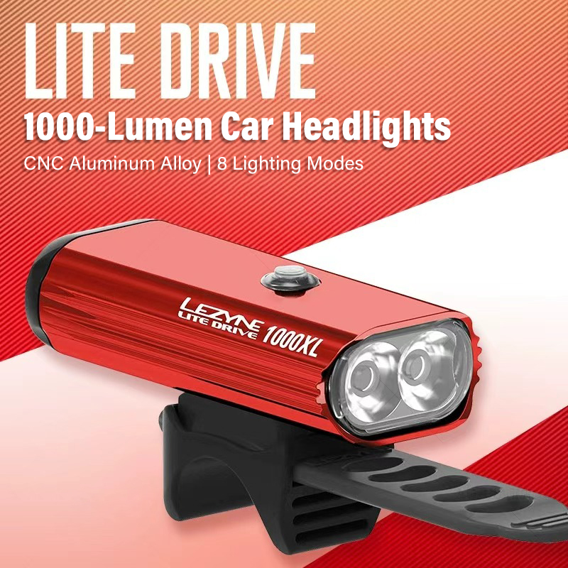 LEZYNE 1000 Lumen Bike Light - - đánh giá và giá Rechargeable Bicycle Headlight 1000 Lumen