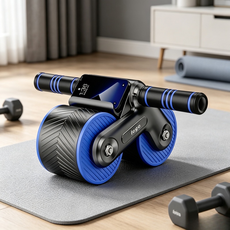 Auto-Rebound Double-Wheel Ab R - đánh giá và giá Ab Roller Wheel With Elbow Support