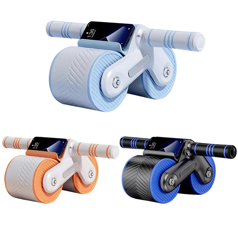 Auto-Rebound Double-Wheel Ab R - đánh giá và giá Ab Roller Wheel With Elbow Support