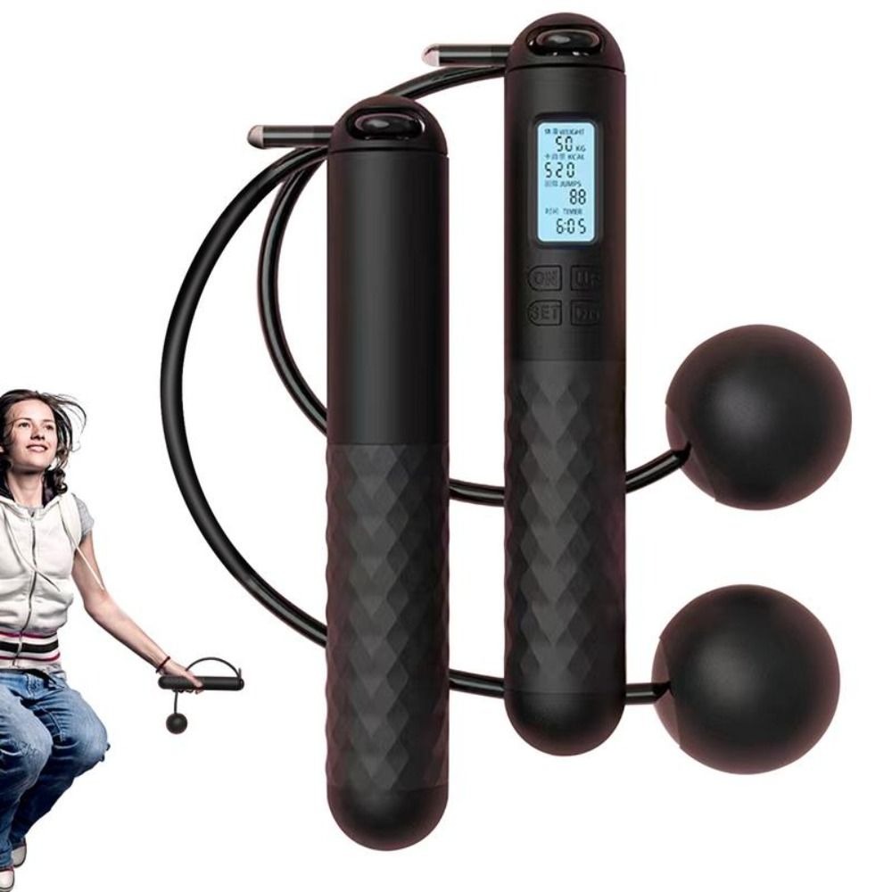 Portable Cordless Ropeless Jum - đánh giá và giá Smart Jump Rope Digital Counter