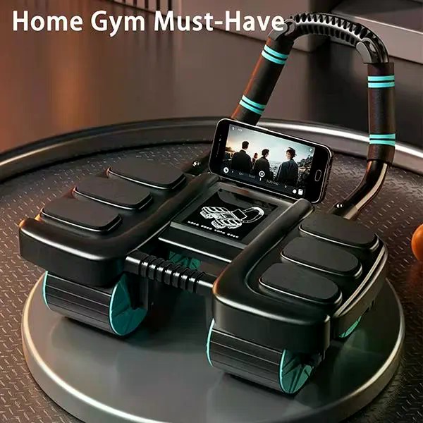 4-Wheel Recoil Ab Roller with  - đánh giá và giá Ab Roller Wheel With Elbow Support