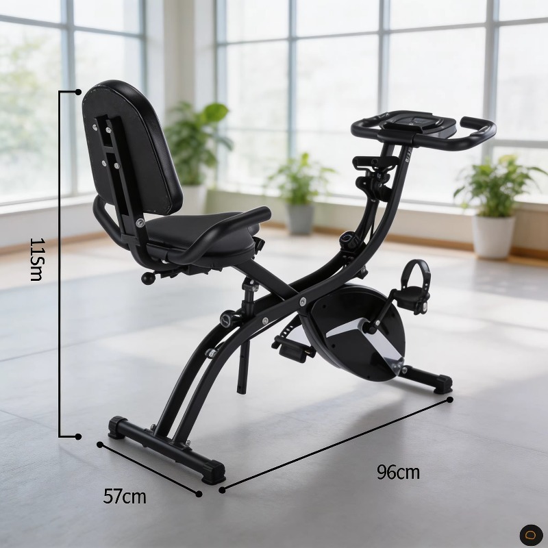 Home Fitness Folding Exercise  - đánh giá và giá Exercise Bike Magnetic Resistance