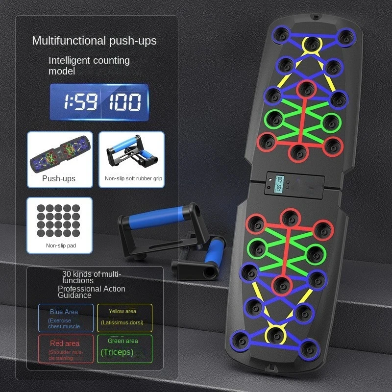 Push-up Board Set Portable Mul - đánh giá và giá Push Up Board Foldable Multi Function