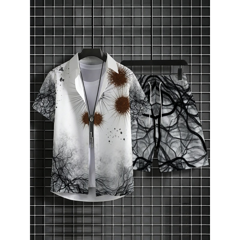 Premium Men's Printed Shirt Sh - đánh giá và giá Hiking
