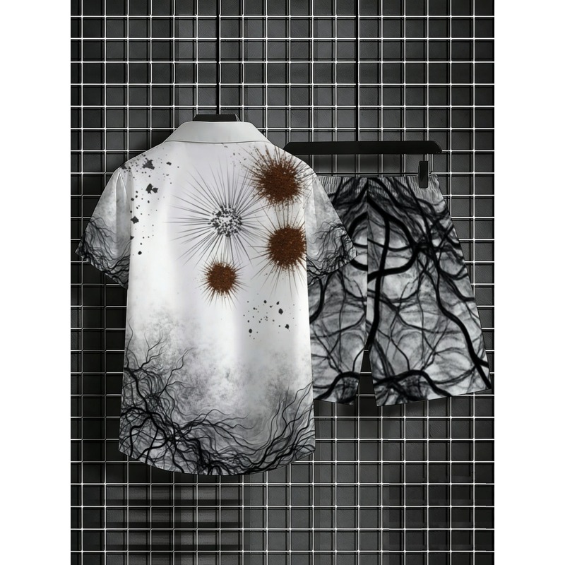 Premium Men's Printed Shirt Sh - đánh giá và giá Hiking