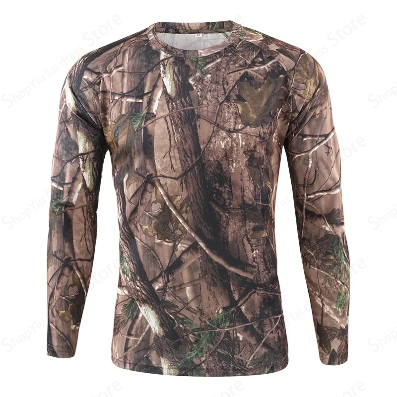 Mens Camo Long Sleeve T Shirt  - đánh giá và giá Hiking