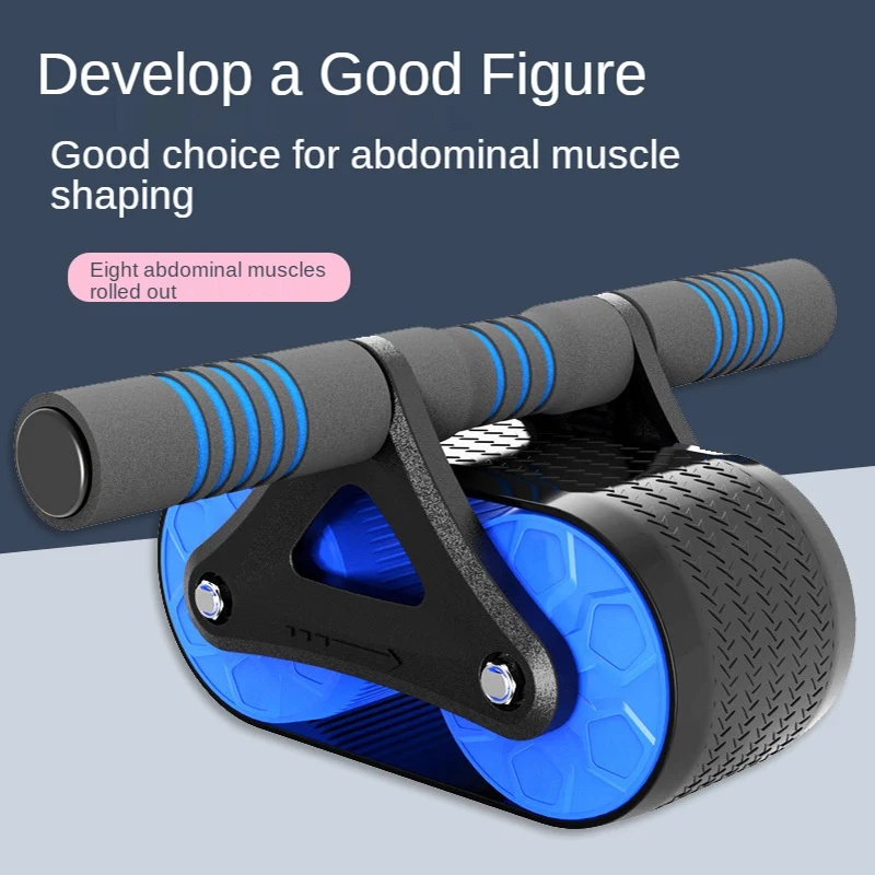 Automatic Rebound Double Wheel - đánh giá và giá Ab Roller Wheel With Elbow Support