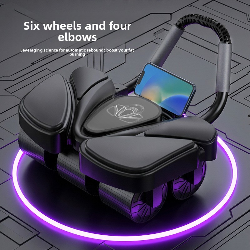 Portable 6 Wheel Digital Intel - đánh giá và giá Ab Roller Wheel With Elbow Support